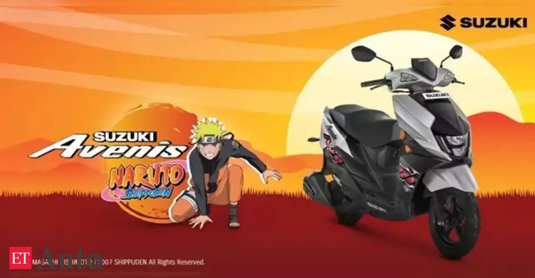 Anime On Two Wheels: Naruto Scooters Hit India