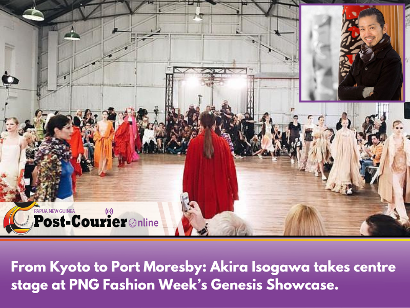 PNG Fashion Week Welcomes Design Icon