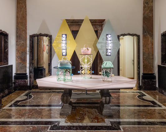 Pastel Dreams: Japanese Landscapes Meet Italian Craft