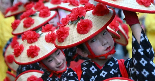 Yamagata's Vibrant Flower Hat Dance