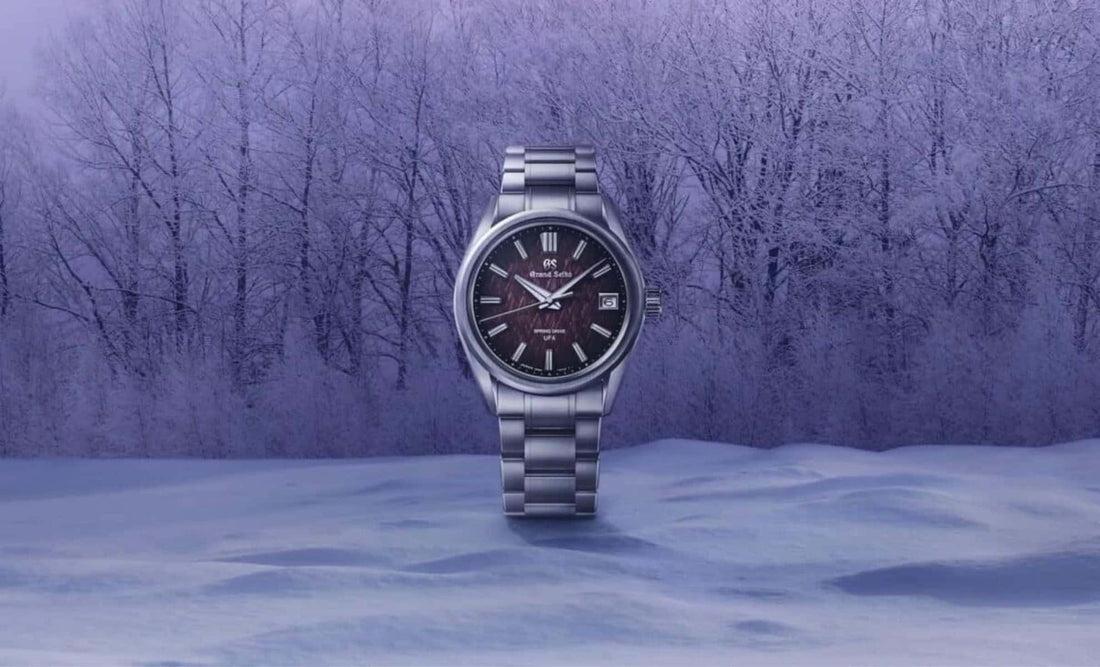 Ice Forest Dial: Tiny Winter Landscape On Your Wrist