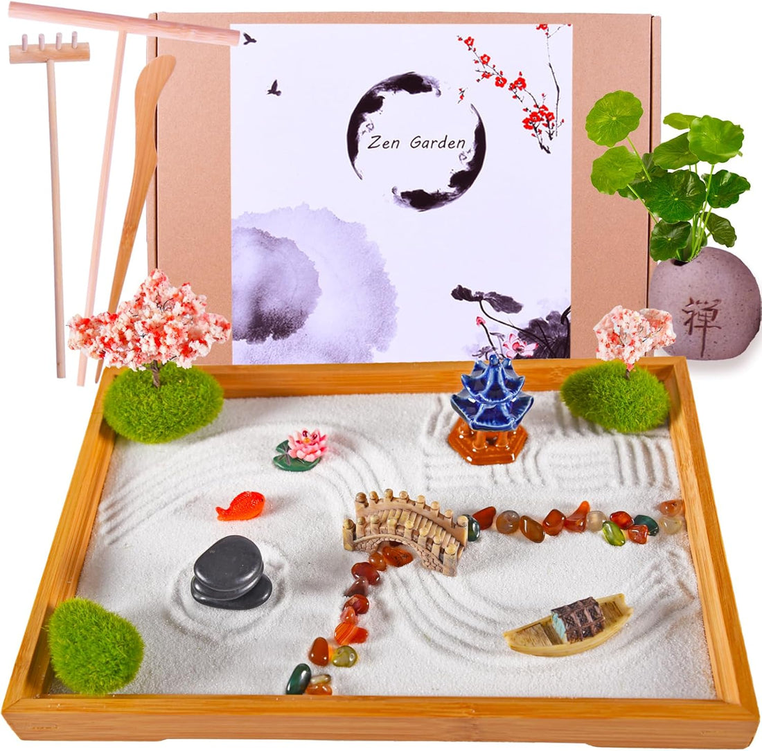 Mini Zen Garden: A Desk Escape