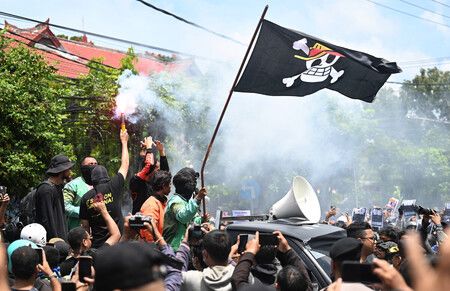 One Piece Flag Flies High for Resistance