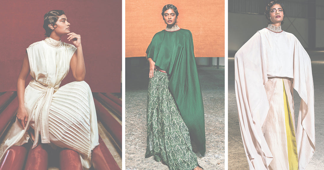 Blending Zen with Zari: Senkei's East-Meets-East Style